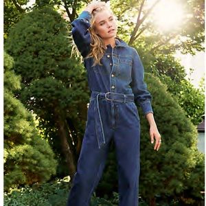 jean jumpsuit